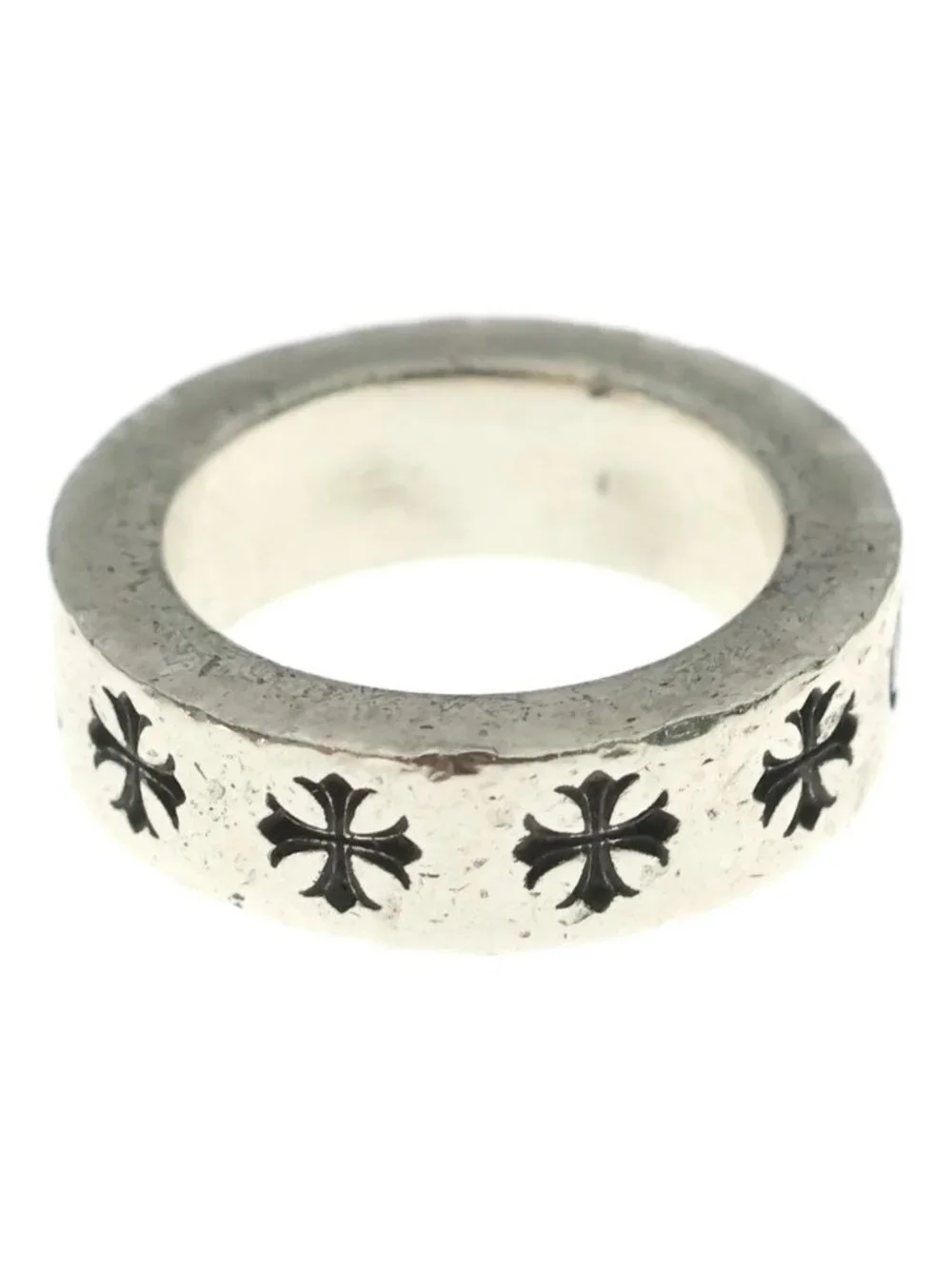 Chrome Hearts Spacer Forever Ring Silver
